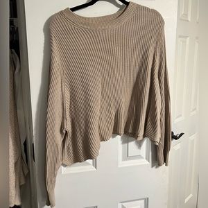 cotton on cream sweater
